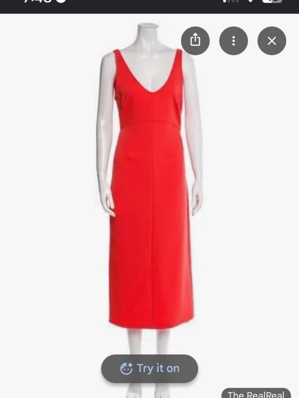 Rachel Comey Red Prim Dress 4